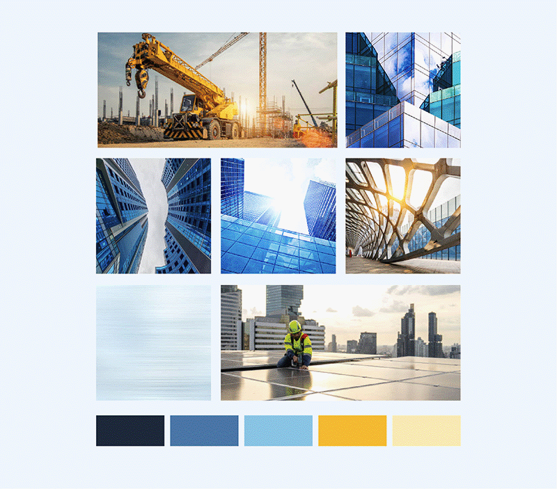Moodboards for clients