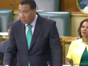 Heated Moments In Jamaican Parliament Between Andrew Holness And Mark Golding