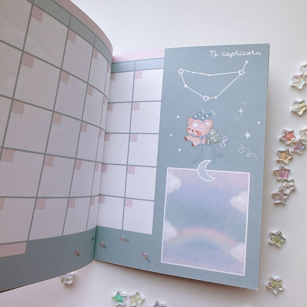 Thumbnail: Follow the stars - Zodiac Undated Planner
