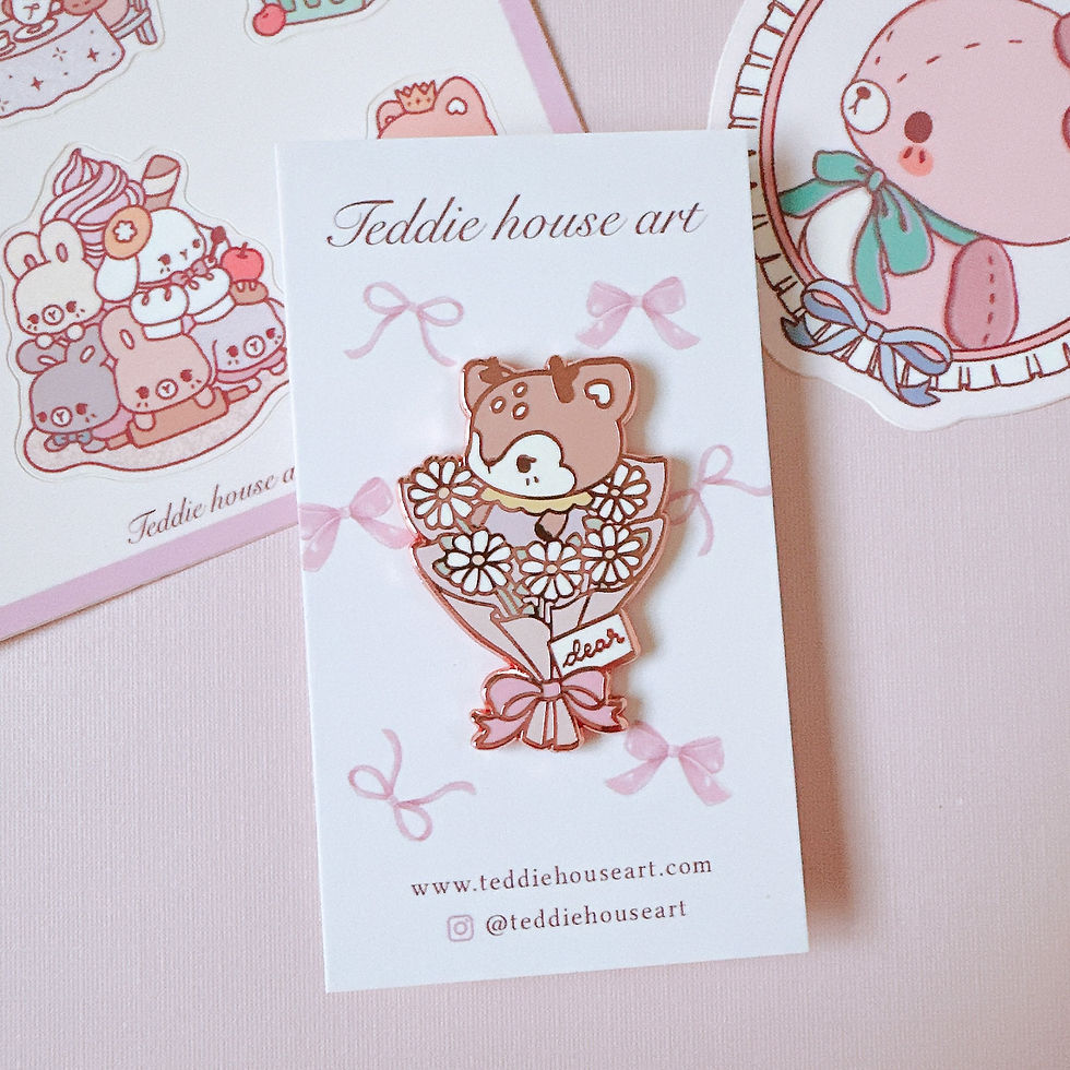 Thumbnail: Dear Florance - Enamel Pin