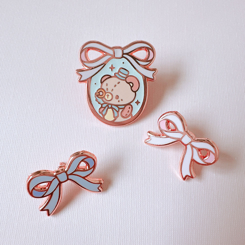 Thumbnail: Bow - Enamel Pin