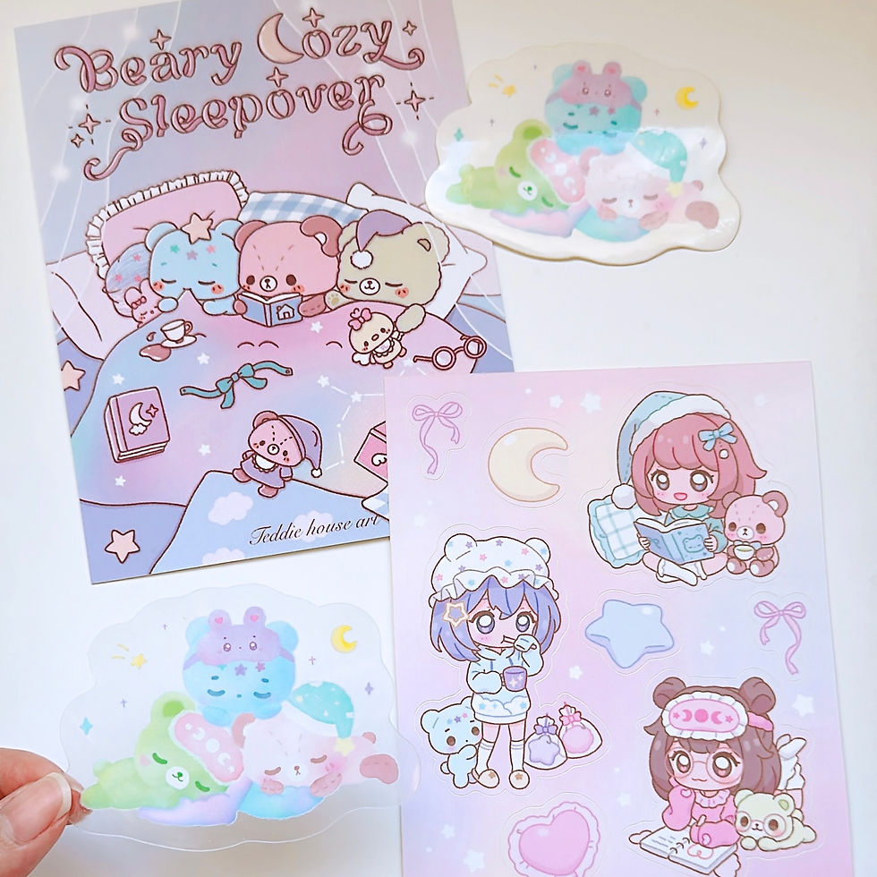 Thumbnail: January 2025 - Beary Cozy Sleepover