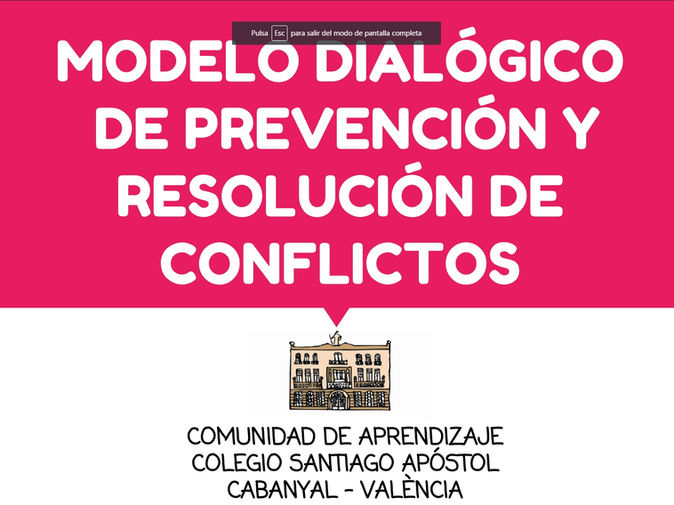 Modelo dialógico de prevención y resolución de conflictos