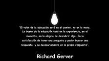 "Hay que ayudar a los niños a encontrar su pasión", Richard Gerver