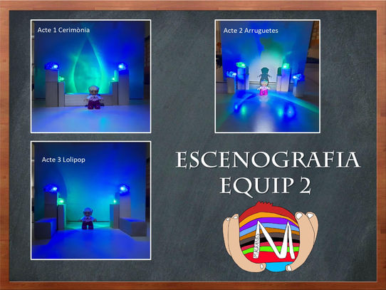 TREBALLEM L’ESCENOGRAFIA, LECTURA DEL LLIBRET I LA PART MUSICAL