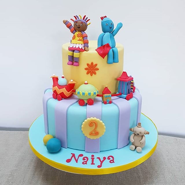 In The Night Garden cake! Love getting to know all these kids characters through cake �� #inthenightgarden #inthenightgardencake #igglepiggle