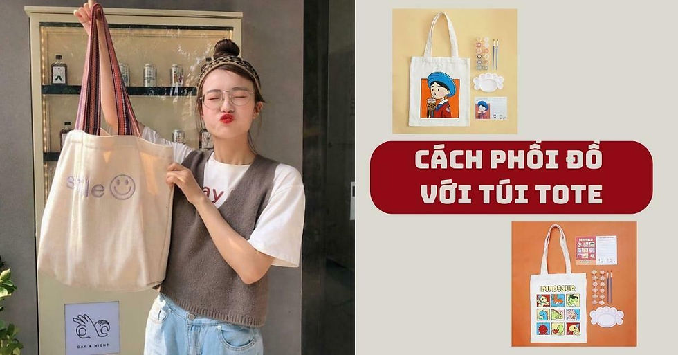 5 Cách Phối Đồ Với Túi Tote Dịu Dàng Và Xinh Xắn Năm 2023