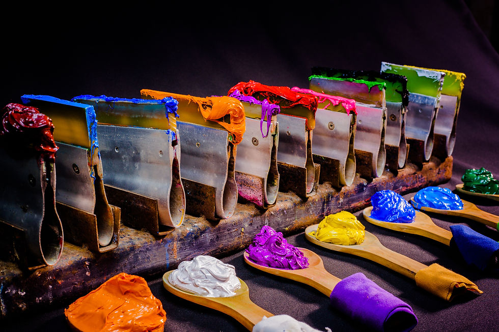 The ink used for printing on dark fabric always use plastisol ink.