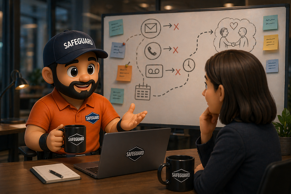 Good conversations. Then silence.