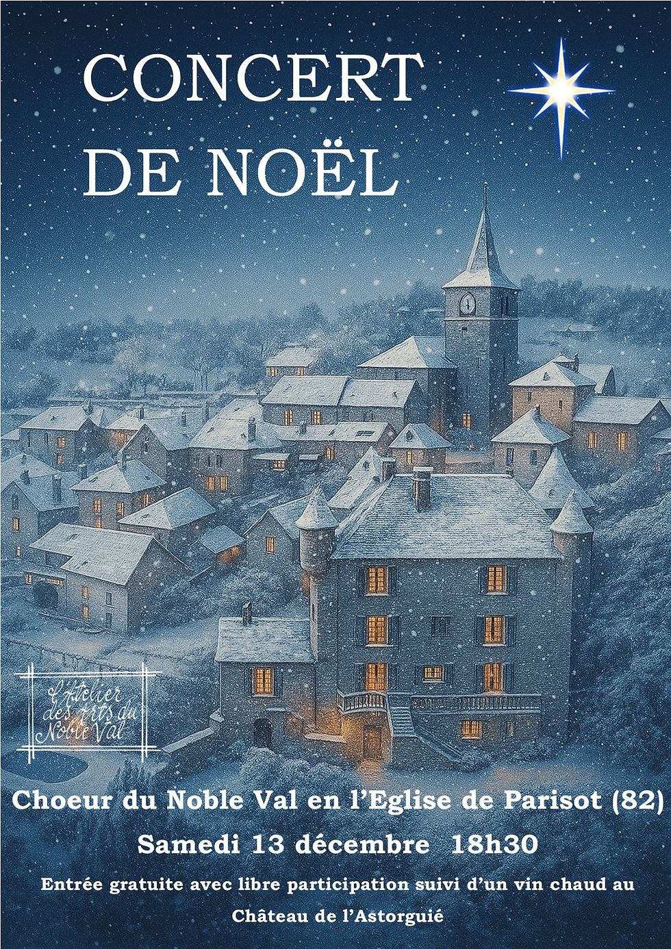 Célébration de Nöel avec le choeur du Noble Val