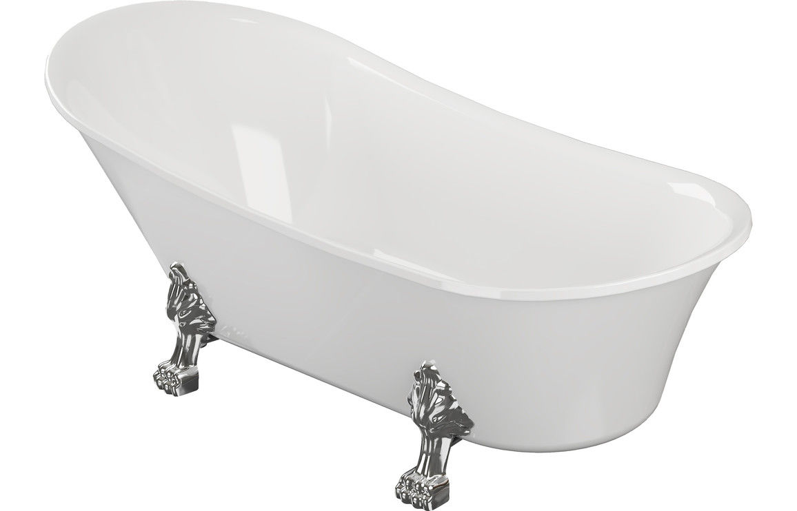 TWEMLOW Freestanding 1620x700x770mm 0TH Bath w/Feet