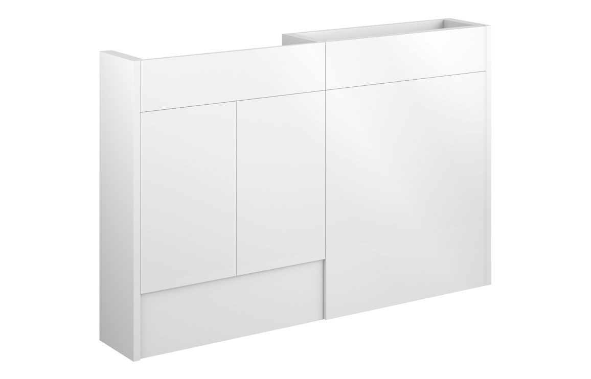 ELTHAM 1236mm Slim Basin & WC Unit Pack