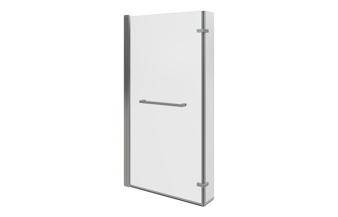 815x1500mm L Shape Bath Screen (6mm)