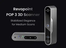 Revopoint Pop 3 l Precisão 0,05mm