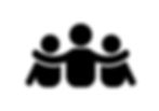 community-group-three-people-help-icon-in-flat-style-youth-symbol-persons-team-partnership
