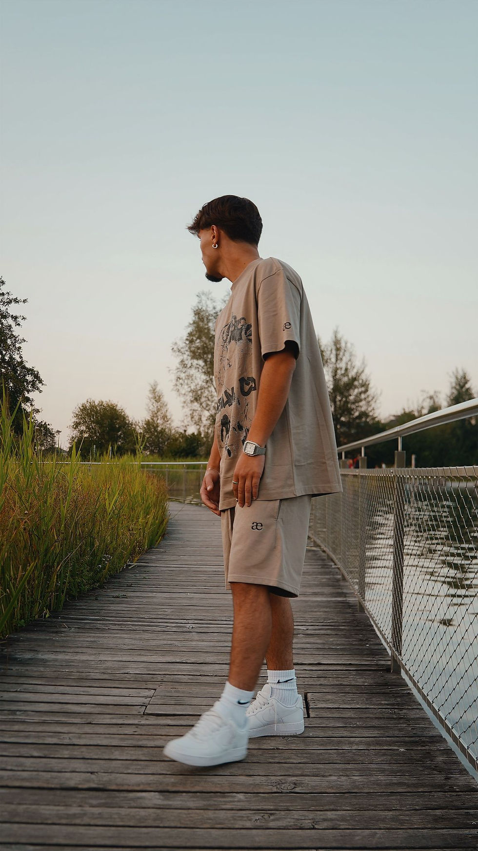 Miniaturbild: NTL NAVY GREEN SHORTS