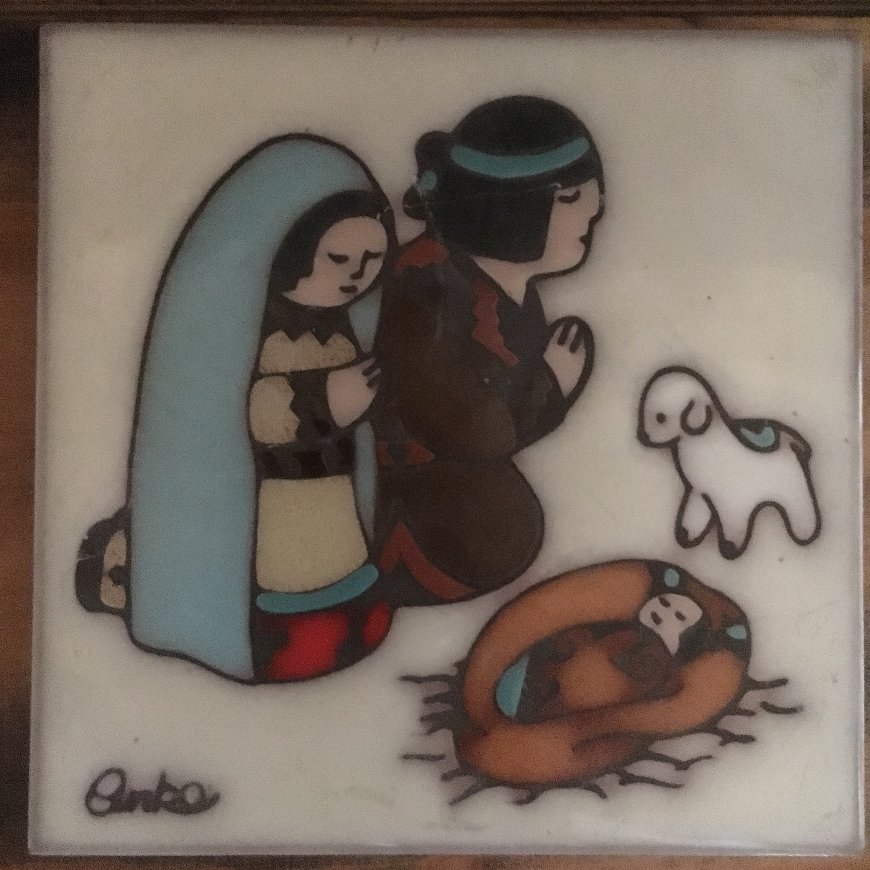 "Psalm", Square Tile
