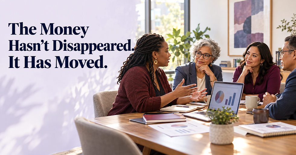 The Money Hasn’t Disappeared. It Has Moved.