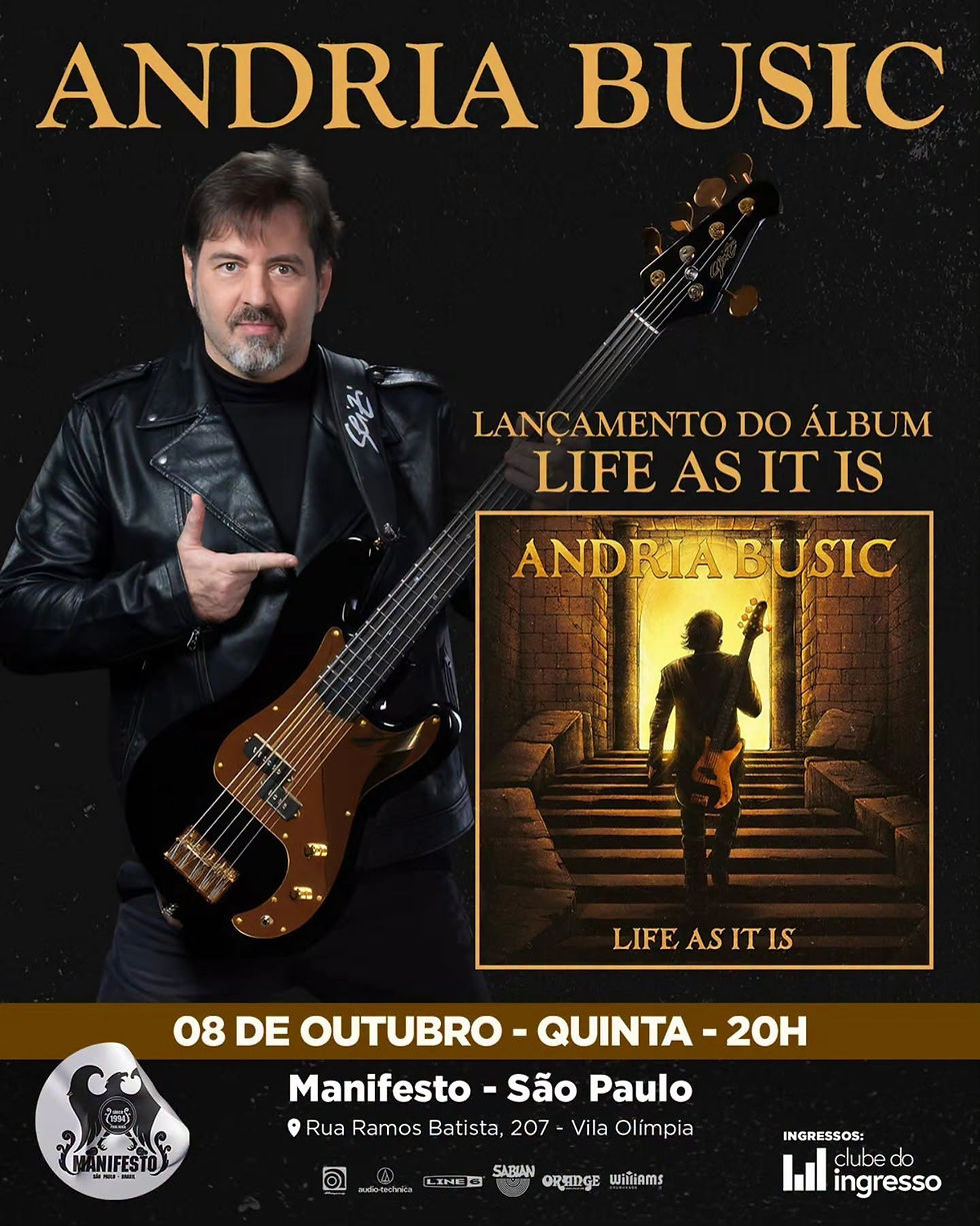 Andria Busic estreia carreira solo nos palcos nesta quinta-feira, no Manifesto