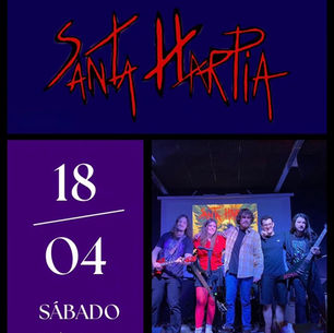 Santa Harpia se apresenta no ‘Saturday Party 42’ na semana que vem