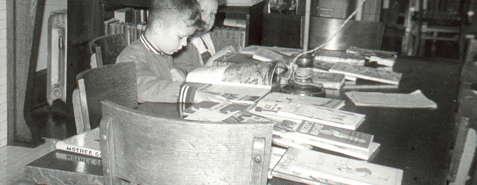 Historical marker in the front yard pf the Dr Sloan Library. Photo courtesy of Cori Morse
