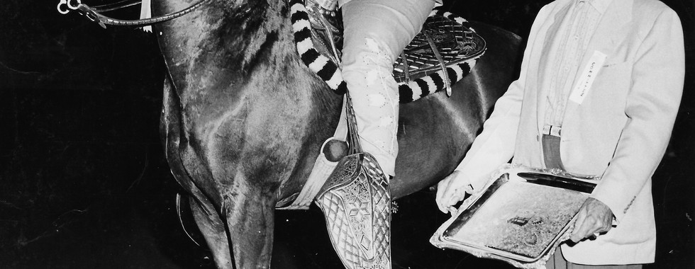 Jean Dixon with award winning "All Four"