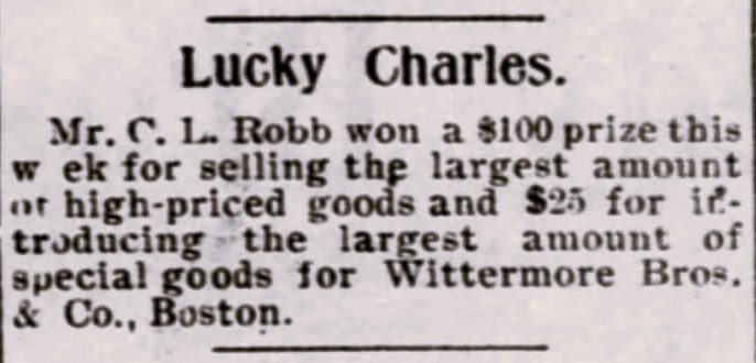 Bellefontaine Republican newspaper article from January 15, 1904
