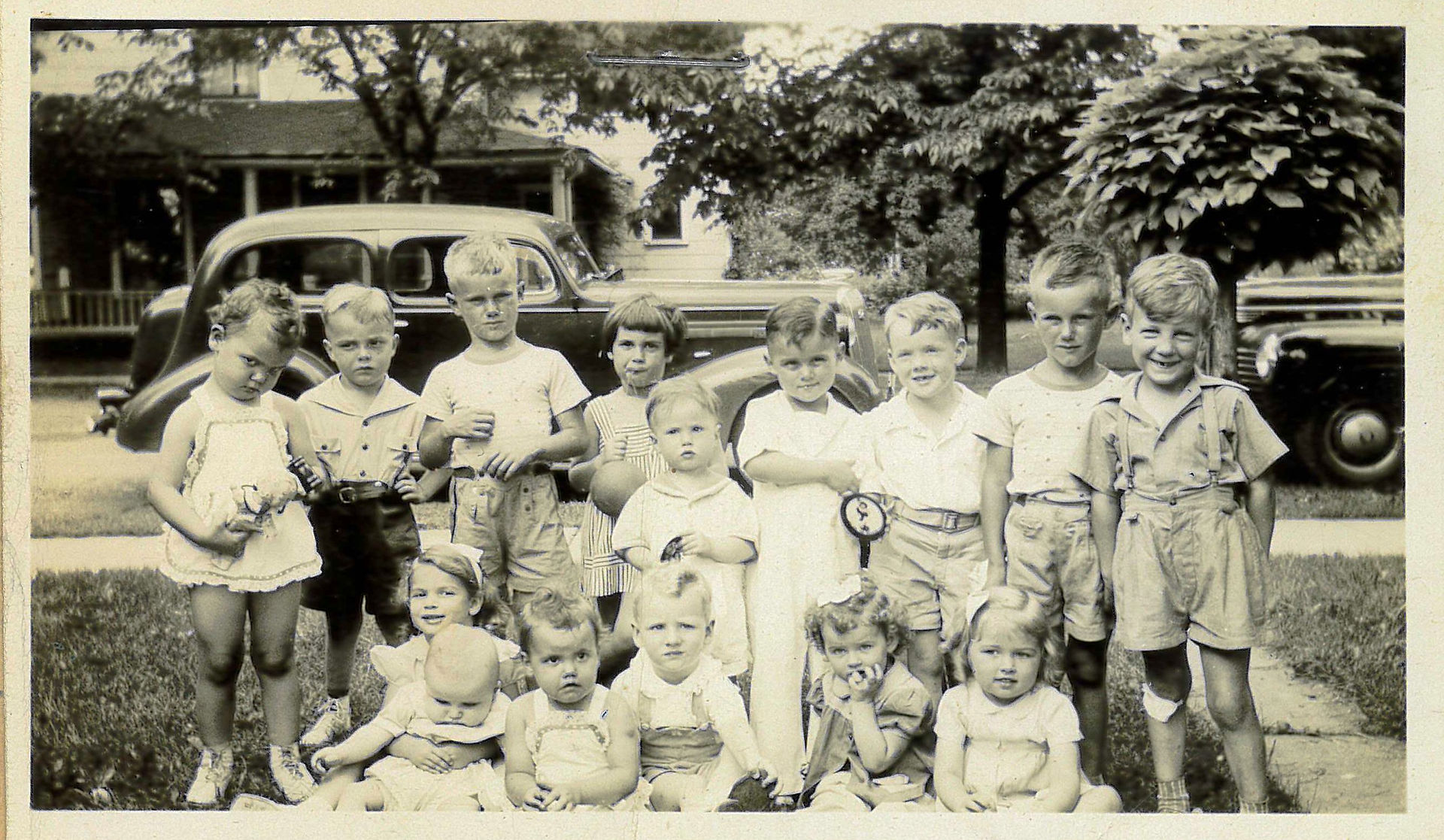 Mother's Study Club children pictured in 1941