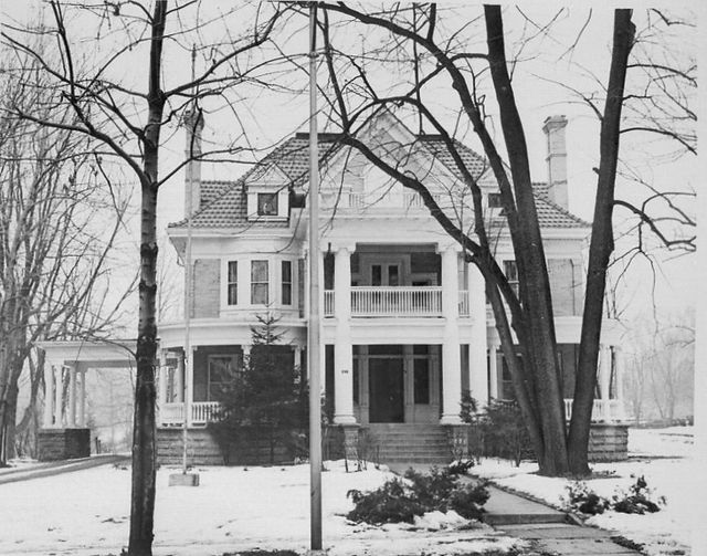 The Orr Mansion pictured in the 1960s when it was the Latham Convalescent Home