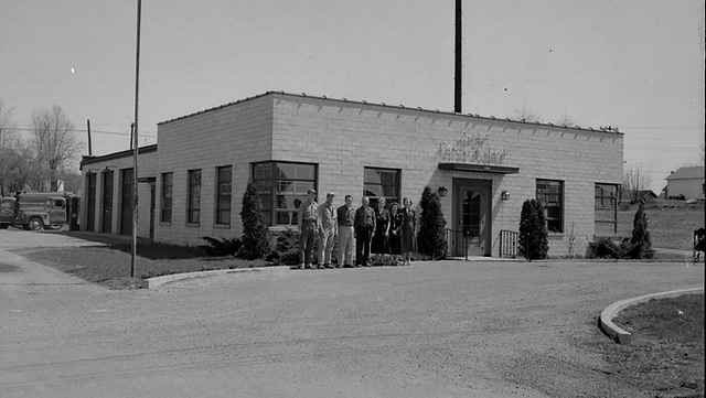Employees of Logan County Power & Light pictured in the early 1950s