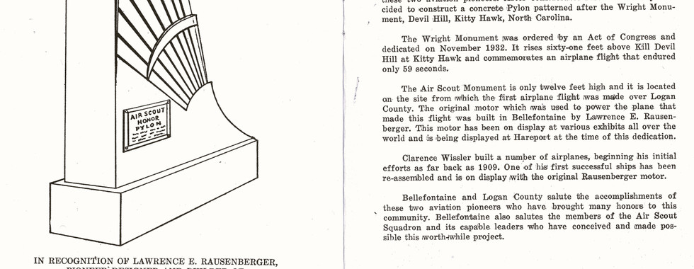 Pilot Max Taylor with a Hareport airplane