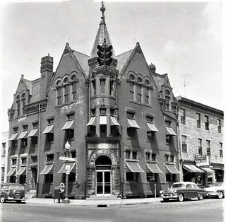 In 1892, the Bellefontaine National Bank hired William Kauffman to design their new building.