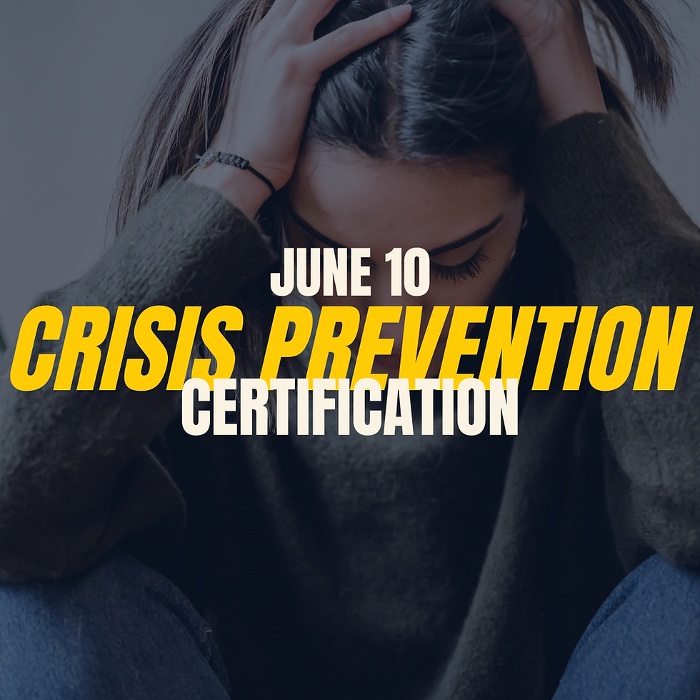 Crisis Prevention Training (CPI)