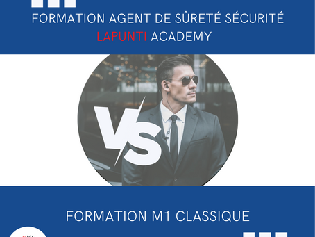 Différence entre une formation sécurité, sûreté et une formation M1 classique