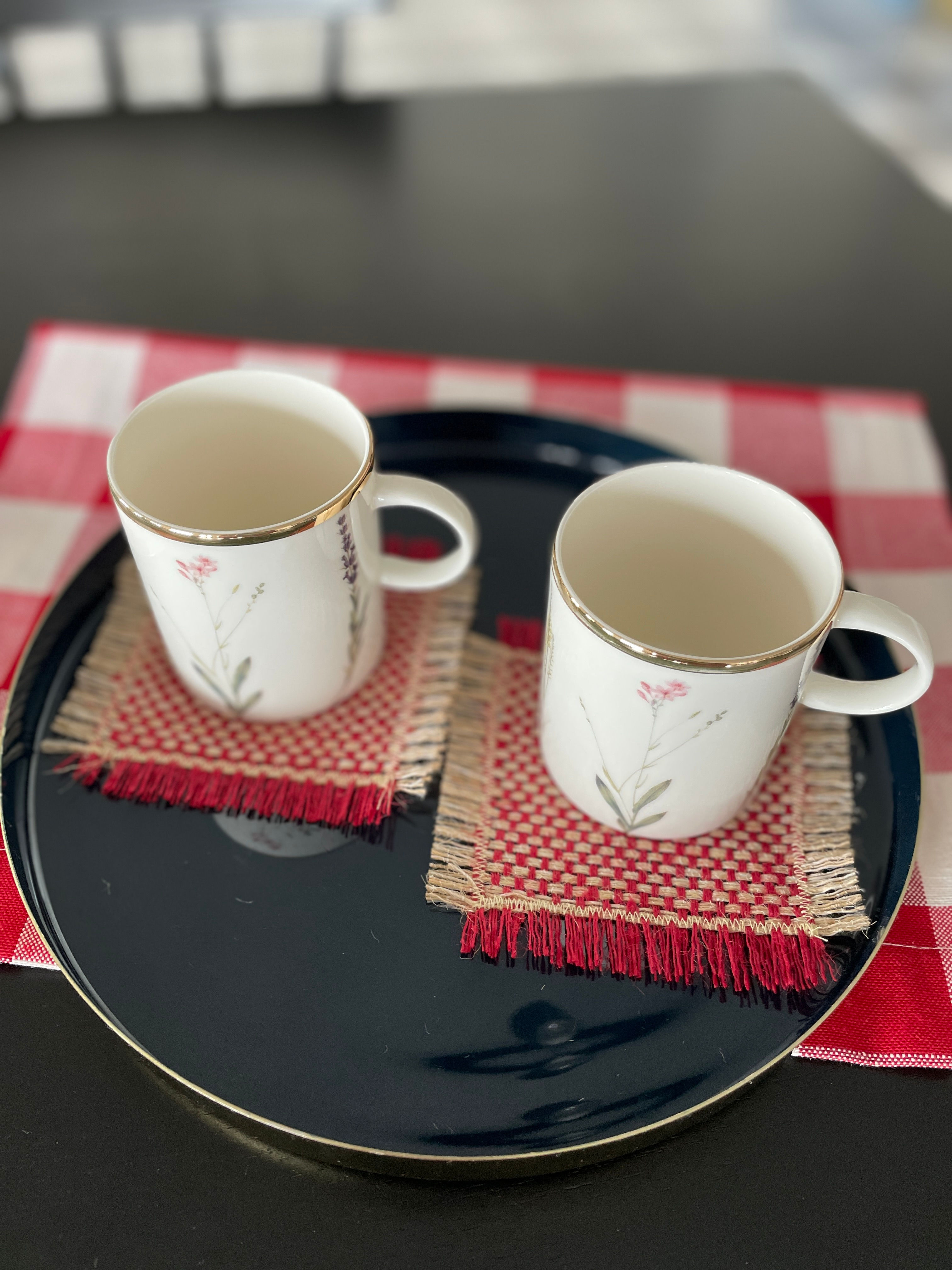 Jüt Kokteyl Peçetesi 4'lü