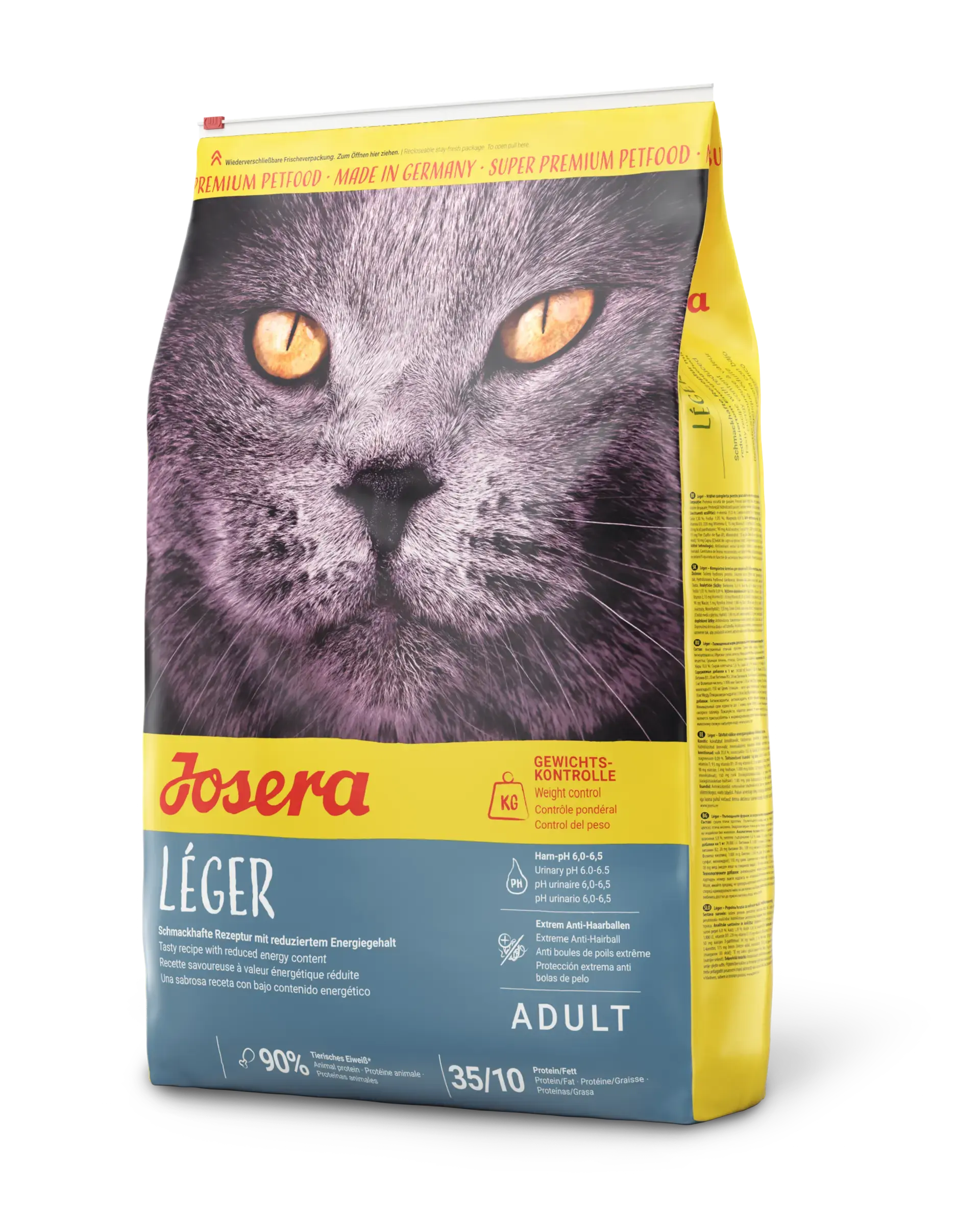 JOSERA Leger – сухой корм для стерилизованных и малоподвижных кошек