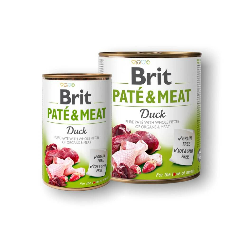 Brit Pate & Meat Duck (утка) — 400gr, 800gr