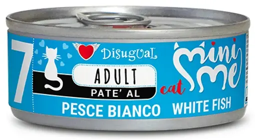 Disugual MINI-ME 7 Cat Adult Белая рыба 85гр