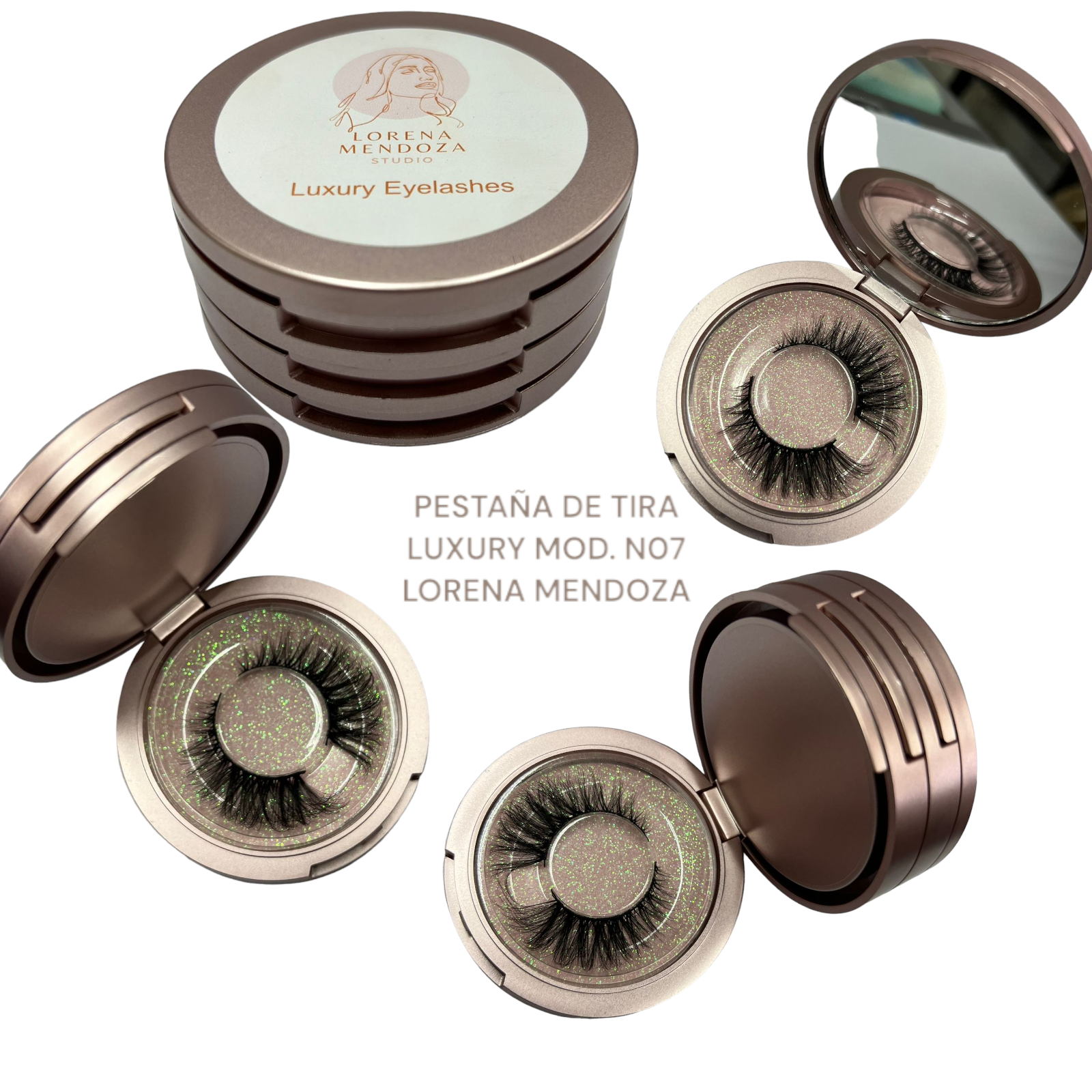 PESTAÑA DETIRA LUXURY MOD. N07 LORENA MENDOZA