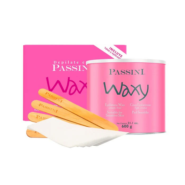 KIT WAXY CERA DEPILATORIA 600GRS