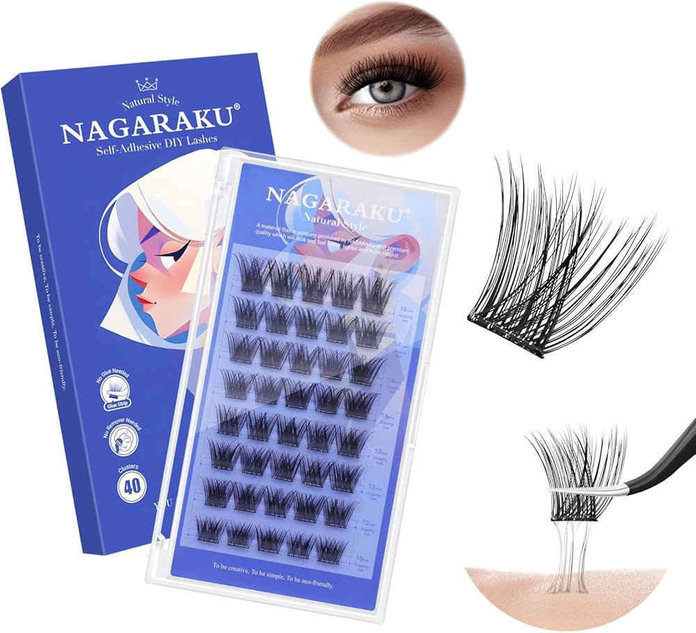 PESTAÑA NAGARAKU SELF-ADHESIVE DIY LASHES (NATURAL STYLE) #01