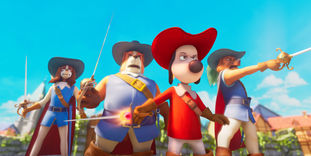Robin des bois et D'Artagnan. C'est le Cine Famille! Institut français.