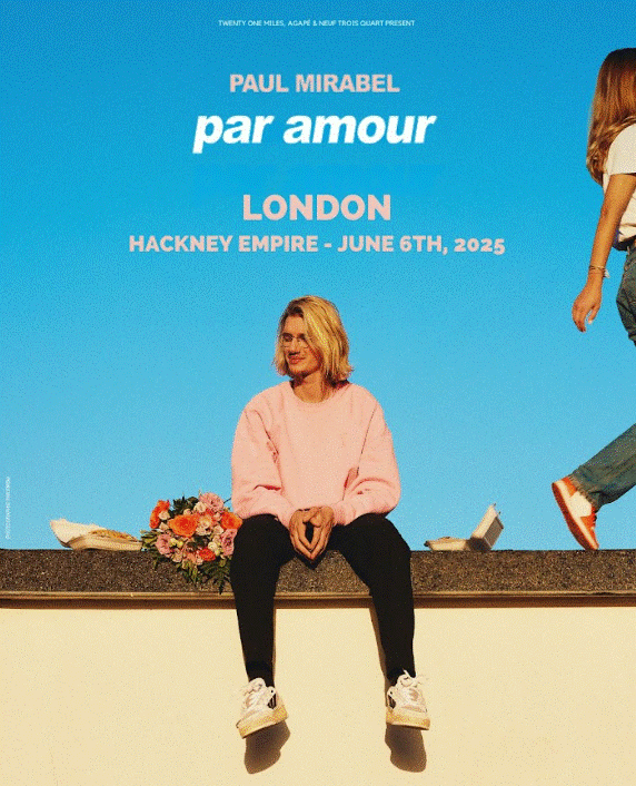 Paul Mirabel nous dit tout. Interview sur le macadam londonien. On le retrouve le 6 juin à Londres.