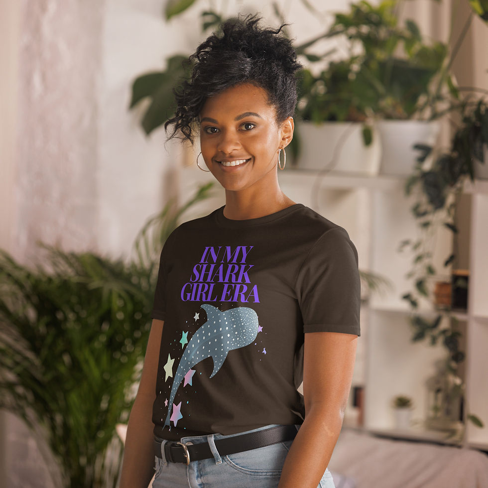 Thumbnail: In My Shark Girl Era Short-Sleeve Unisex T-Shirt
