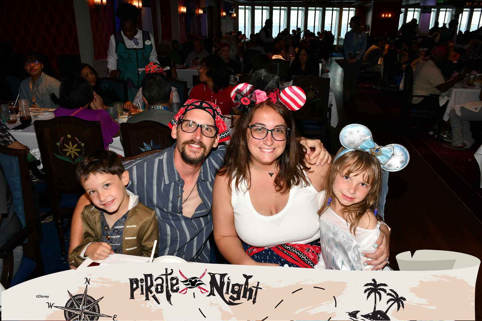 Pirate Night at Arendelle on the Wish 