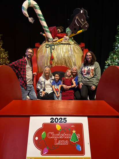 Christmas Lane family
