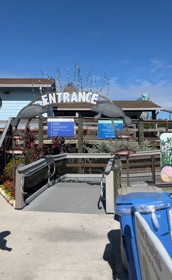 Entrance to Manatee Viewing Center