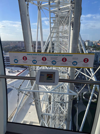 Play your own music on The Orlando Eye
