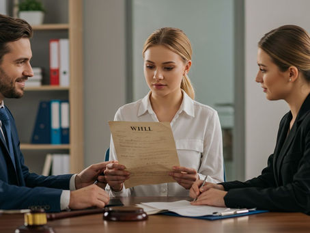 An executor deciding which lawyer to engage