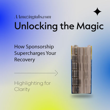 Unlocking the Magic: How AA Sponsorship Supercharges Your Recovery